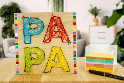 String Art for Father's Day - 2 - Father's Day Crafts - 10doigts.com - Father's Day Crafts - 10doigts.fr - 2