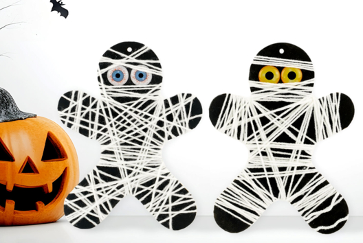 Actividad Halloween Niño Momia - Actividades manuales Halloween - 10doigts.fr - 2