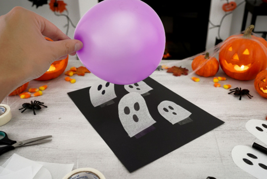 Actividad Halloween Fantasma volador - Actividades manuales Halloween - 10doigts.fr - 2