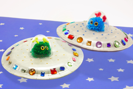 Actividad Halloween Platillo Volador - Actividades manuales Halloween - 10doigts.fr