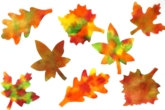 Autumn Leaves with Ink - 3 - Autumn Crafts - 10doigts.com - Autumn Crafts - 10doigts.fr - 2