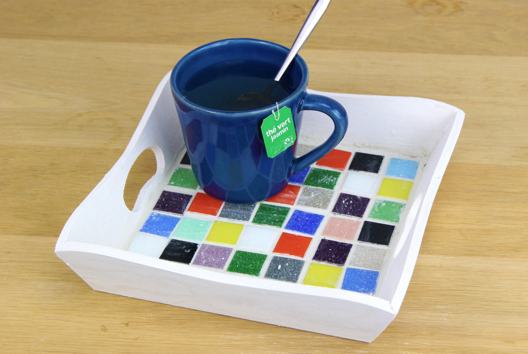 Mosaic Tray - 1 - Mosaic Crafts - 10doigts.com - Mosaic Crafts - 10doigts.fr