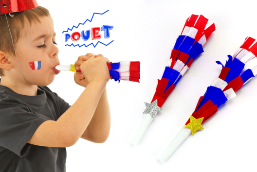 Actividad Manual Trompeta Equipo Francia - Actividades manuales Verano - 10doigts.fr