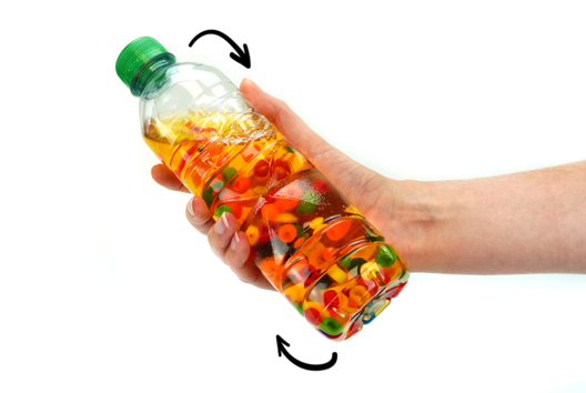 Actividad montessori botella sensorial - Actividades manuales Montessori para aprender manipulando - 10doigts.fr - 2