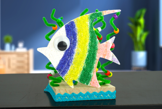 Timothée the Glitter Fish - 3 - Ocean Crafts: Dive into a Creative and Sensory World - 10doigts.com - Ocean Crafts: Dive into a Creative and Sensory World - 10doigts.fr - 2