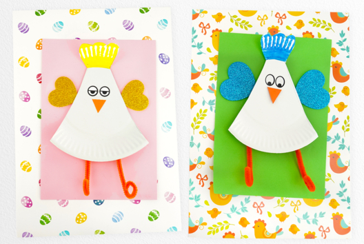 Actividad Pascua Niños Pollos divertidos - Actividades manuales DIY Pascua - 10doigts.fr - 2