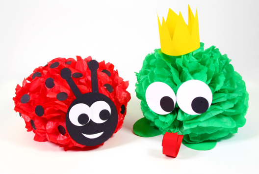 Giant Tissue Paper Animals - 2 - Animal Crafts: Our Creative Ideas for Children - 10doigts.com - Animal Crafts: Our Creative Ideas for Children - 10doigts.fr