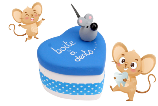 Little Mouse Tooth Box - 1 - DIY Home Decor Crafts - 10doigts.com - Handicrafts Home Decor DIY - 10doigts.fr