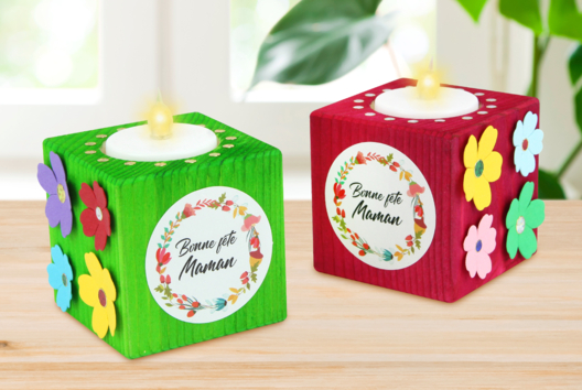Mother's Day Candle Holder - 1 - Mother's Day Crafts - 10doigts.com - Mother's Day Crafts - 10doigts.fr