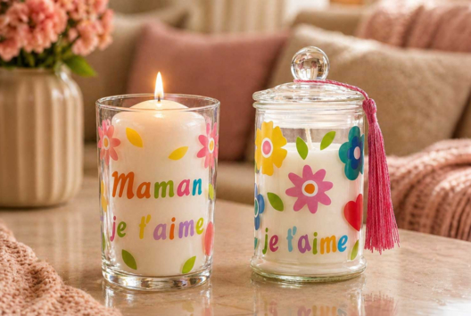 bougies provisoires - Mother's Day Crafts - 10doigts.fr - 2