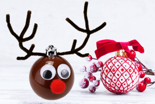 Christmas Ornament Reindeer - 1 - Christmas Tree Ornement Crafts - 10doigts.com - Christmas Tree Ornement Crafts - 10doigts.fr