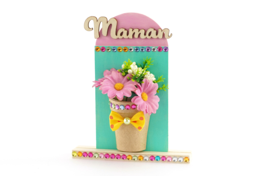 ramo regalo día de la madre flores - Manualidades día de la madre - 10doigts.fr - 2