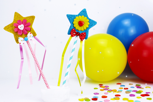Magic Wand - 2 - Carnival, Mardi Gras Crafts - 10doigts.com - Carnival, Mardi Gras Crafts - 10doigts.fr