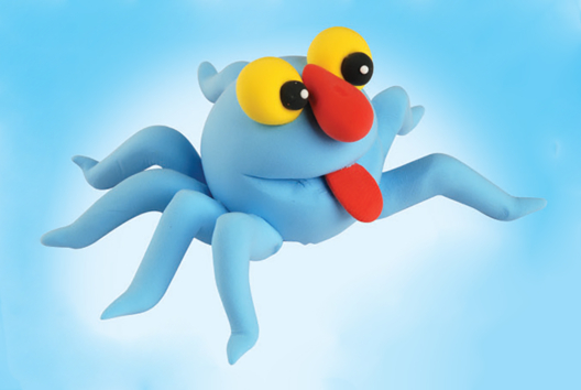 Manualidades Araña Pasta Moldear - Actividades manuales de modelado - 10doigts.fr