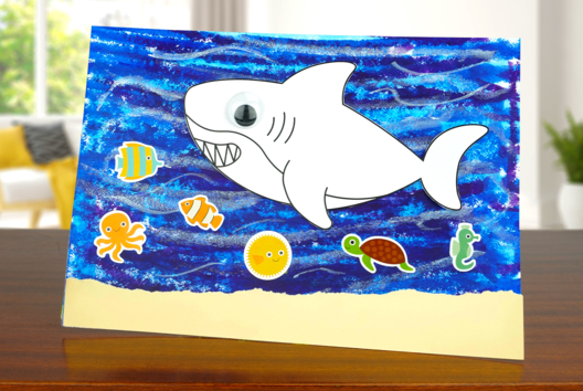 Martin the Shark - 3 - Ocean Crafts: Dive into a Creative and Sensory World - 10doigts.com - Ocean Crafts: Dive into a Creative and Sensory World - 10doigts.fr - 2