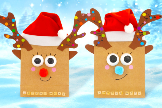 The Snow Reindeer - 2 - Christmas Craft Activities - 10doigts.com - Christmas Craft Activities - 10doigts.fr - 2
