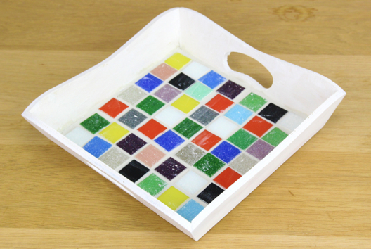 Mosaic Tray - 3 - Mosaic Crafts - 10doigts.com - Mosaic Crafts - 10doigts.fr - 2