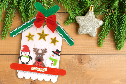 Christmas Chalet with Sticks - 2 - Christmas Crafts - 10doigts.com - Christmas Crafts - 10doigts.fr - 2