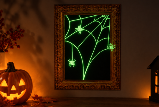 Halloween Craft for Kids: Glow-in-the-Dark Spider - Halloween Crafts - 10doigts.fr - 2