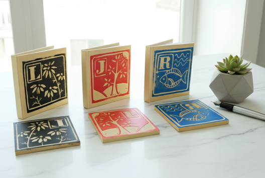 Bricolaje Linograbado Inicial - Actividades manuales para iniciarse en la grabado - 10doigts.fr - 2