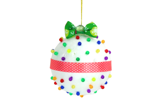 Christmas Bauble with Plastic Pins - 3 - Christmas Crafts - 10doigts.com - Christmas Crafts - 10doigts.fr - 2