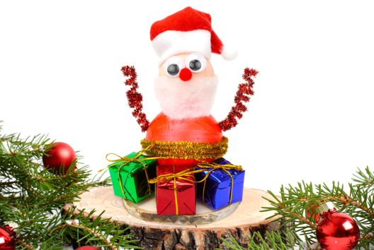 Santa Claus with His Little Gifts - 2 - Christmas Character Crafts - 10doigts.com - Christmas Character Crafts - 10doigts.fr - 2