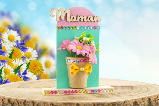 regalo flor día de la madre niños DIY - Manualidades día de la madre - 10doigts.fr