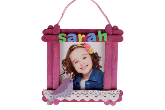 Marco de madera - Manualidades día de la madre - 10doigts.fr - 2