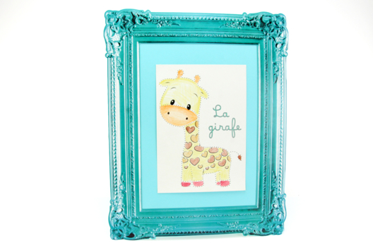 marco jirafa - Actividades manuales Montessori para aprender manipulando - 10doigts.fr