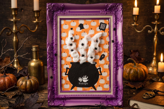 halloween frame for children - Halloween Crafts - 10doigts.fr - 2