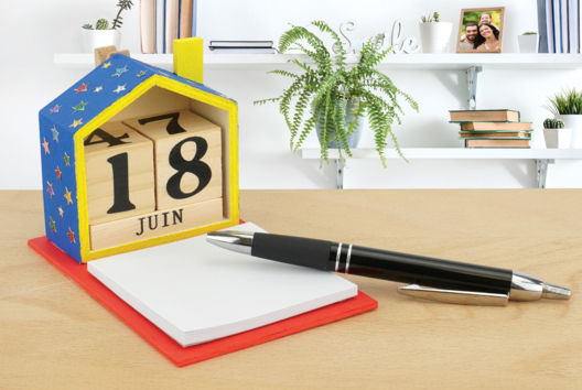 calendario memo regalo día del padre - Manualidades día del padre - 10doigts.fr