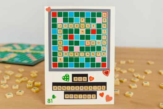 carta scrabble - Actividades manuales para adultos - 10doigts.fr