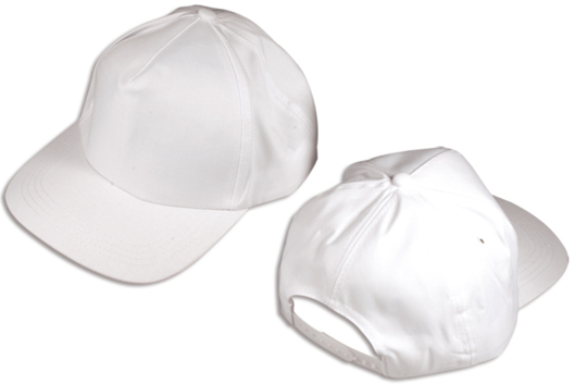White Cotton Cap - 1 - Craft Activities for Sewing and Knitting - 10doigts.com - Craft Activities for Sewing and Knitting - 10doigts.fr - 2