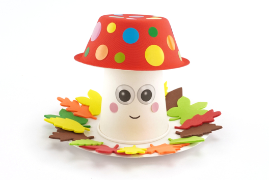 seta DIY actividad otoño niños - Actividades manuales Otoño - 10doigts.fr - 2