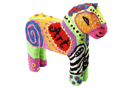 caballo foam clay - Actividades manuales de modelado - 10doigts.fr