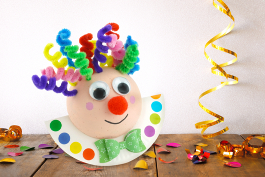 actividades de payaso para el carnaval infantil - Actividades manuales Carnaval, Martes de Carnaval - 10doigts.fr