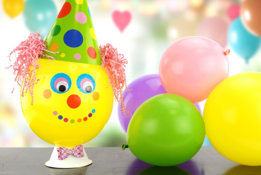 payaso globo carnaval DIY niños - Actividades manuales Carnaval, Martes de Carnaval - 10doigts.fr