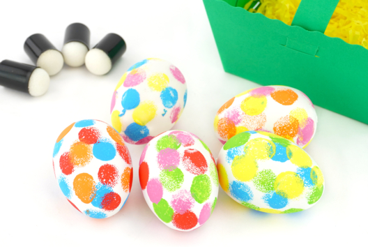 Decorar huevos de Pascua Pintura - Actividades manuales DIY Pascua - 10doigts.fr - 2