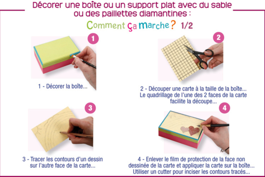 Decorate a Wooden Box with Sandpaper - 1 - Rainbow Crafts: Creative Tutorials for All Ages - 10doigts.com - Rainbow Crafts: Creative Tutorials for All Ages - 10doigts.fr - 2