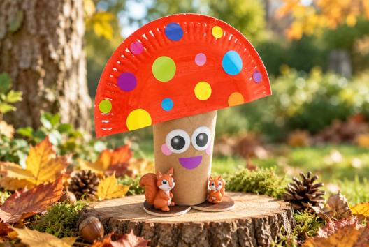 DIY Autumn Mushroom for Kids - Autumn Crafts - 10doigts.fr - 2