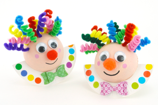 DIY payaso niño - Actividades manuales Carnaval, Martes de Carnaval - 10doigts.fr - 2