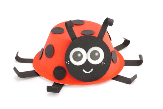 Ladybug with a Cardboard Bowl - 1 - Animal Crafts: Our Creative Ideas for Children - 10doigts.com - Animal Crafts: Our Creative Ideas for Children - 10doigts.fr
