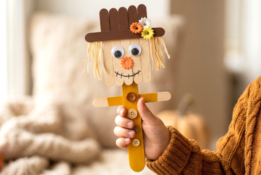 DIY épouvantail activité automne - Actividades manuales Otoño - 10doigts.fr