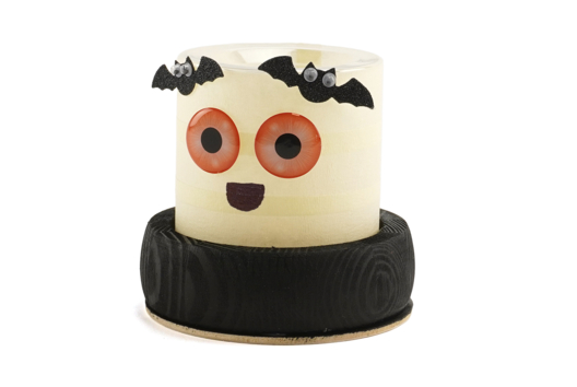 DIY Halloween Ghost Mummy Lantern - Halloween Crafts - 10doigts.fr - 2