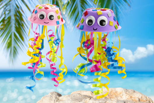 DIY medusas niños verano - Actividades manuales océano: sumérgete en un universo creativo y sensorial - 10doigts.fr