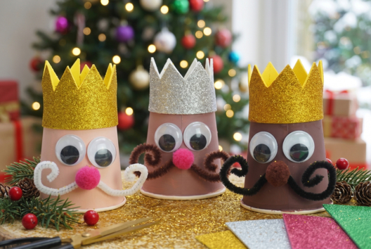 DIY rois mages - Manualidades Epifanía - 10doigts.fr