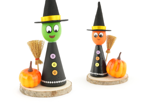 DIY bruja niños Halloween - Actividades manuales Halloween - 10doigts.fr - 2