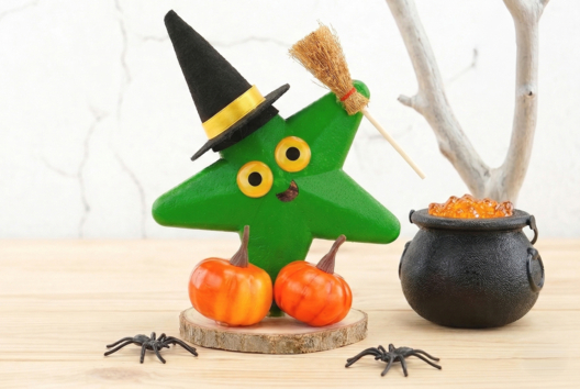 DIY bruja Halloween niños - Manualidades para Halloween - 10doigts.fr