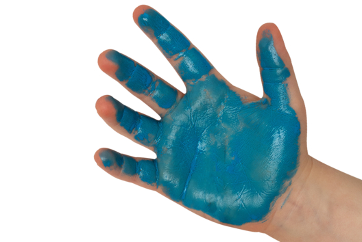 huella de mano bebé pintura - Manualidades día de la madre - 10doigts.fr - 2