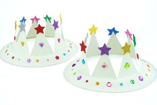 Corona de cartón Epifanía Actividad Niños - Actividades manuales Epifanía - 10doigts.fr - 2